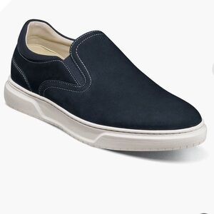 Florsheim Navy Slip Ons SIZE 12